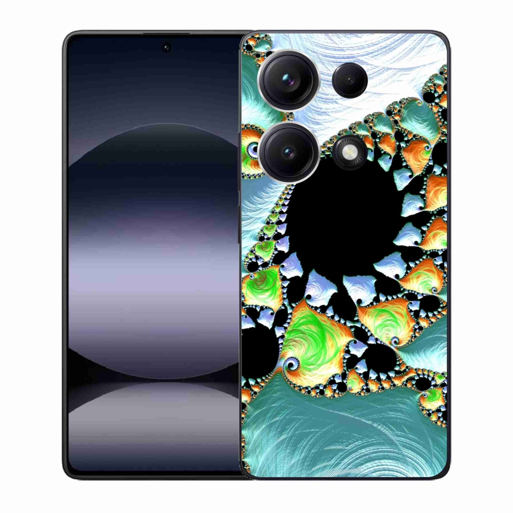 Gelový kryt mmCase na Xiaomi Redmi Note 14S - abstraktní motiv 21