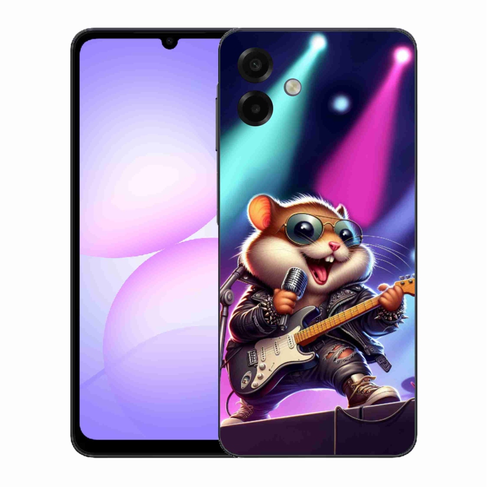 Gelový kryt mmCase na Samsung Galaxy A07 4G - křeček rocker