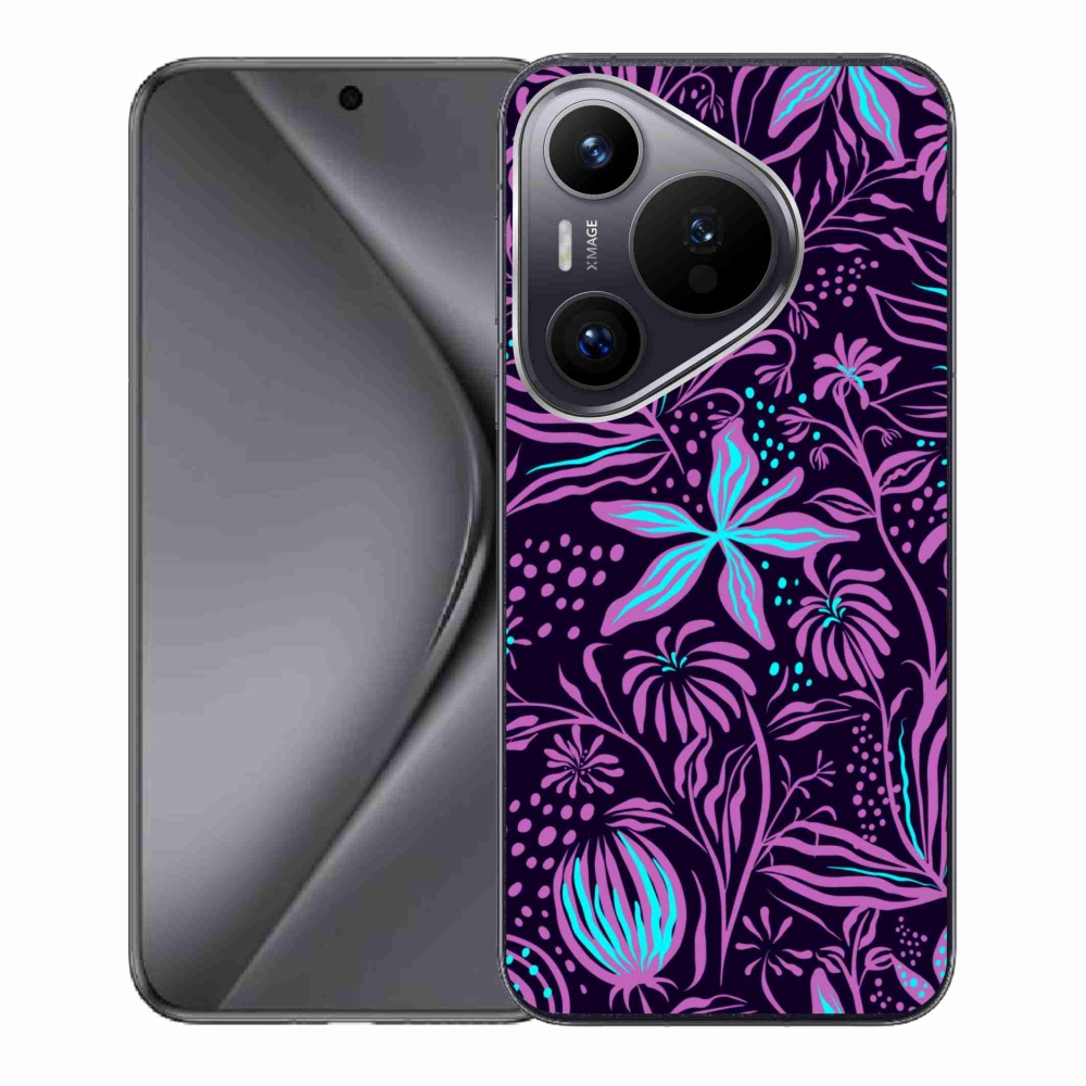 Gelový kryt mmCase na Huawei Pura 70 - květiny 2