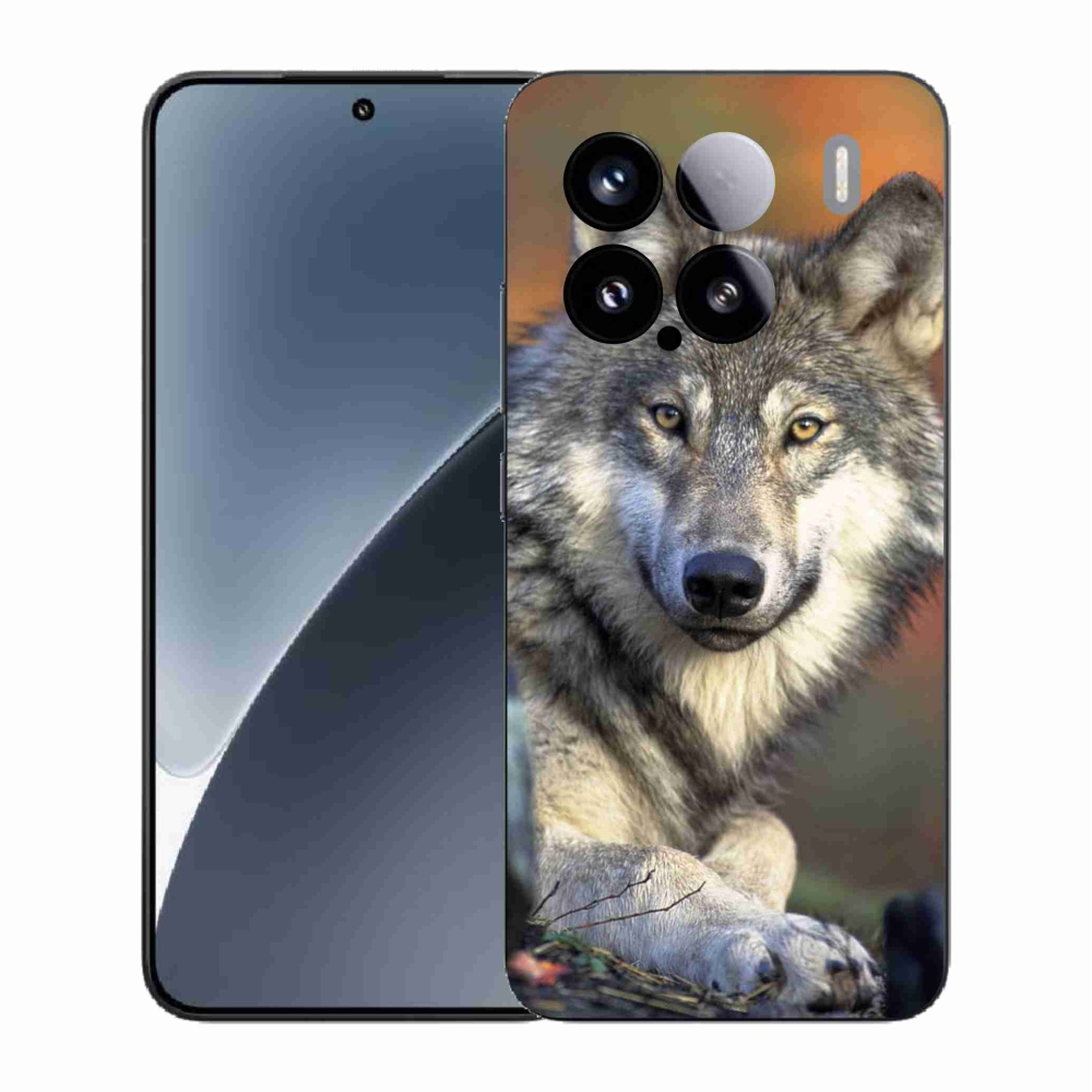 Gelový kryt mmCase na Xiaomi 15 - vlk
