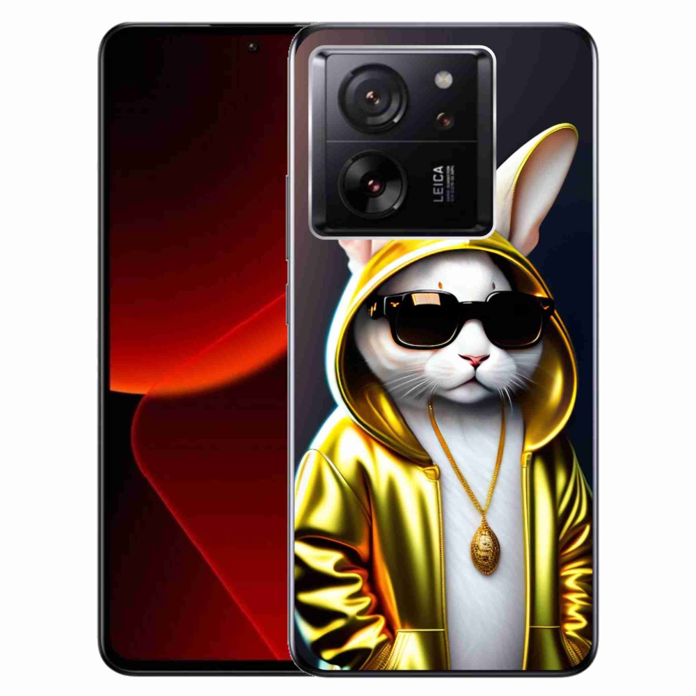 Gelový kryt mmCase na Xiaomi 13T/13T Pro - kočka boss