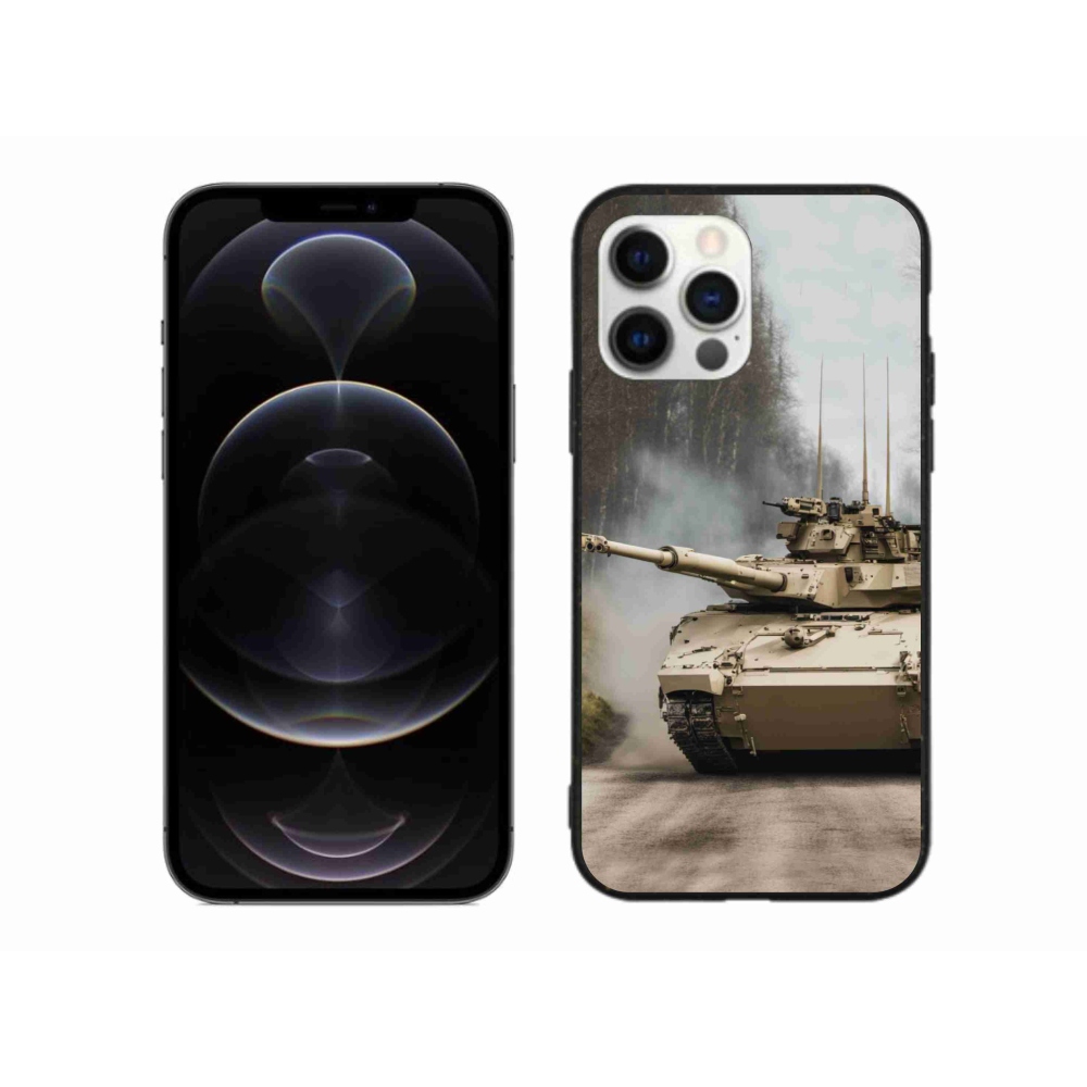 Gelový kryt mmCase na iPhone 12 Pro Max - tank 1