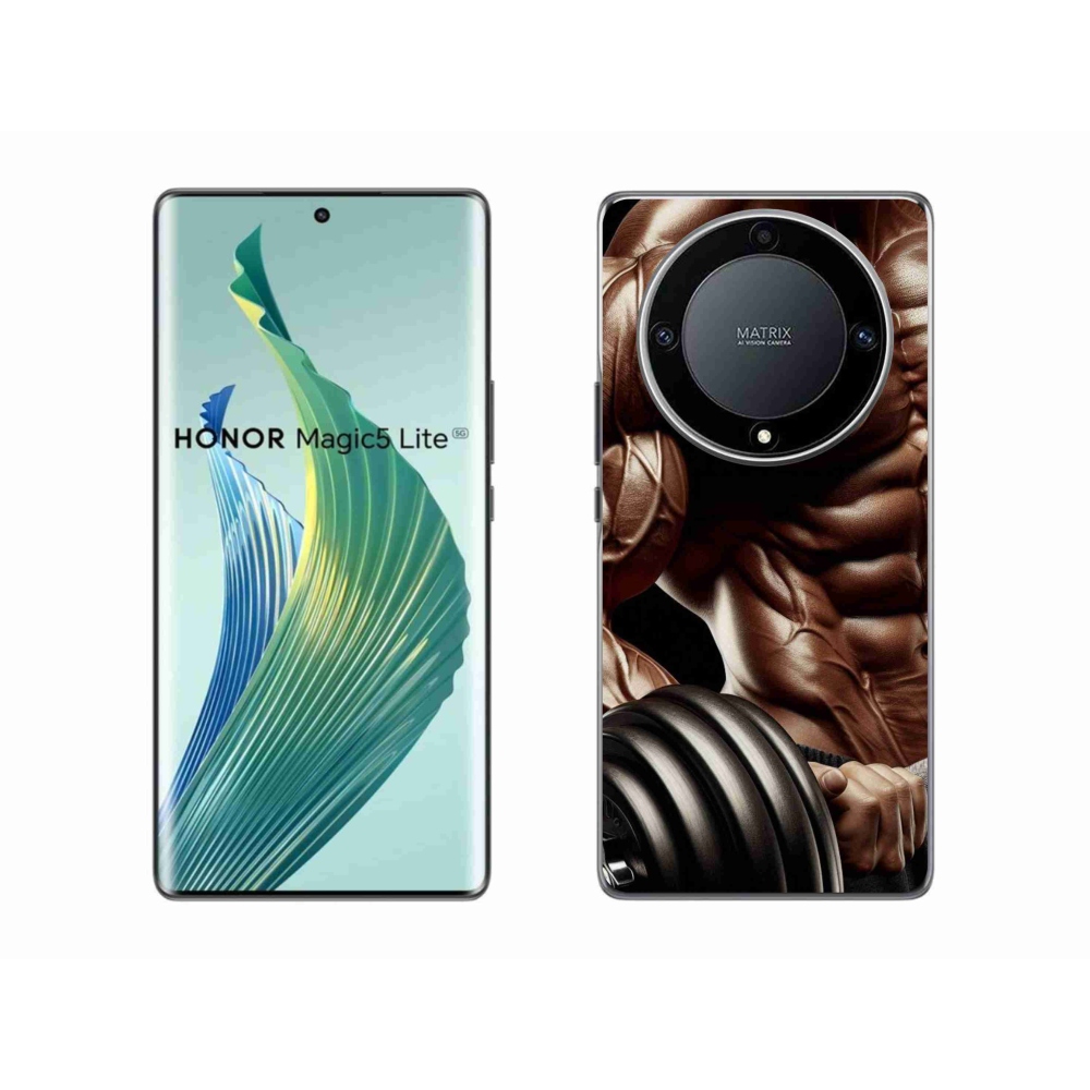 Gelový kryt mmCase na Honor Magic 5 Lite 5G - posilování 4