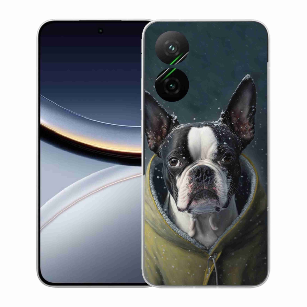 Gelový kryt mmCase na Xiaomi Poco F7 5G - buldoček