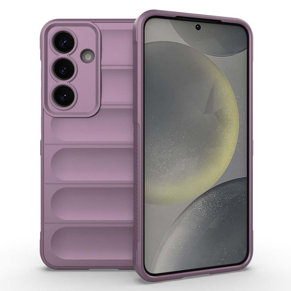 Rugg odolný gelový obal na Samsung Galaxy S25+ - světlefialový