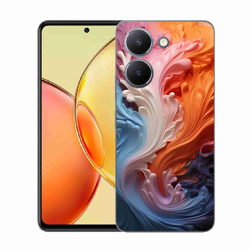 Gelový kryt mmCase na Vivo Y36 - abstraktní motiv 8