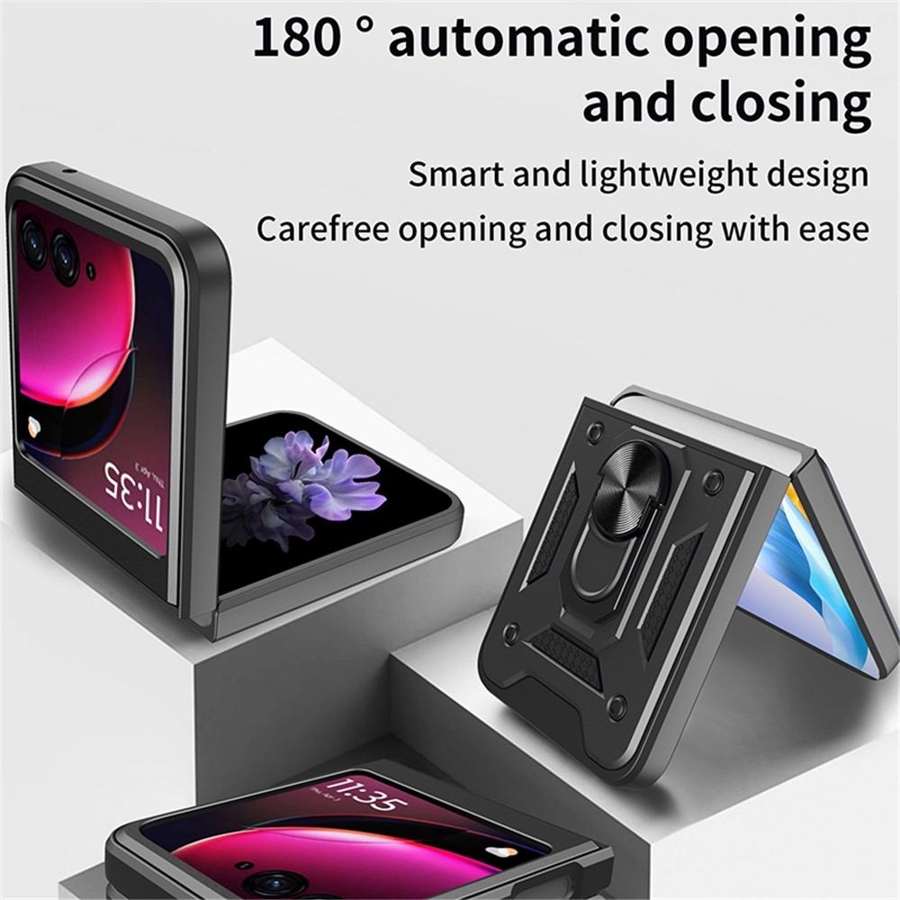 Slide odolný kryt na Motorola Razr 40 Ultra 5G - černý