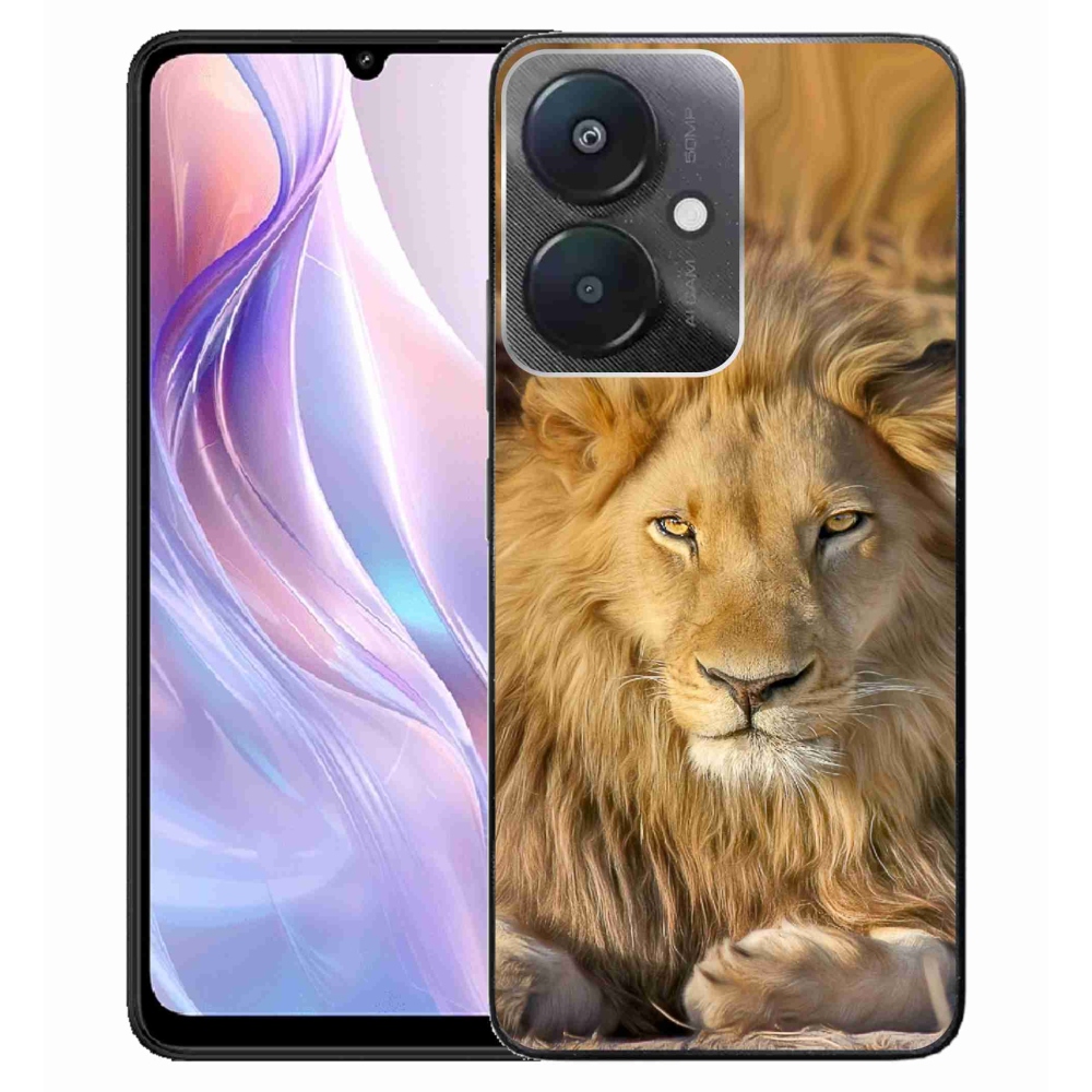 Gelový kryt mmCase na Xiaomi Redmi 13C 5G - lev 2