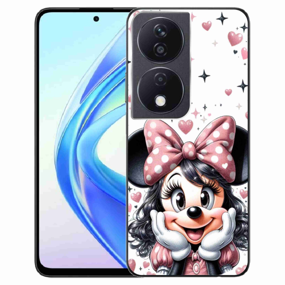 Gelový kryt mmCase na Honor X7b/Honor 90 Smart - minnie