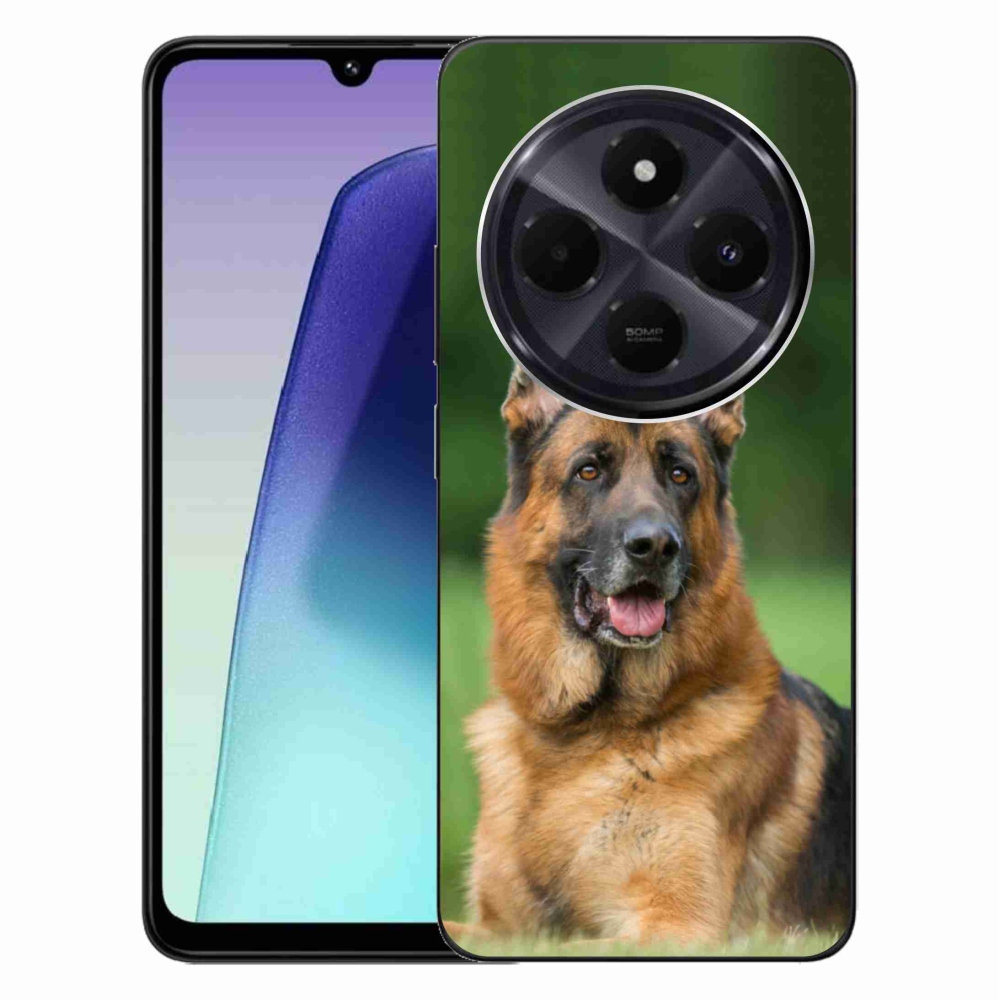 Gelový kryt mmCase na Xiaomi Redmi 14C/Poco C75 - německý ovčák