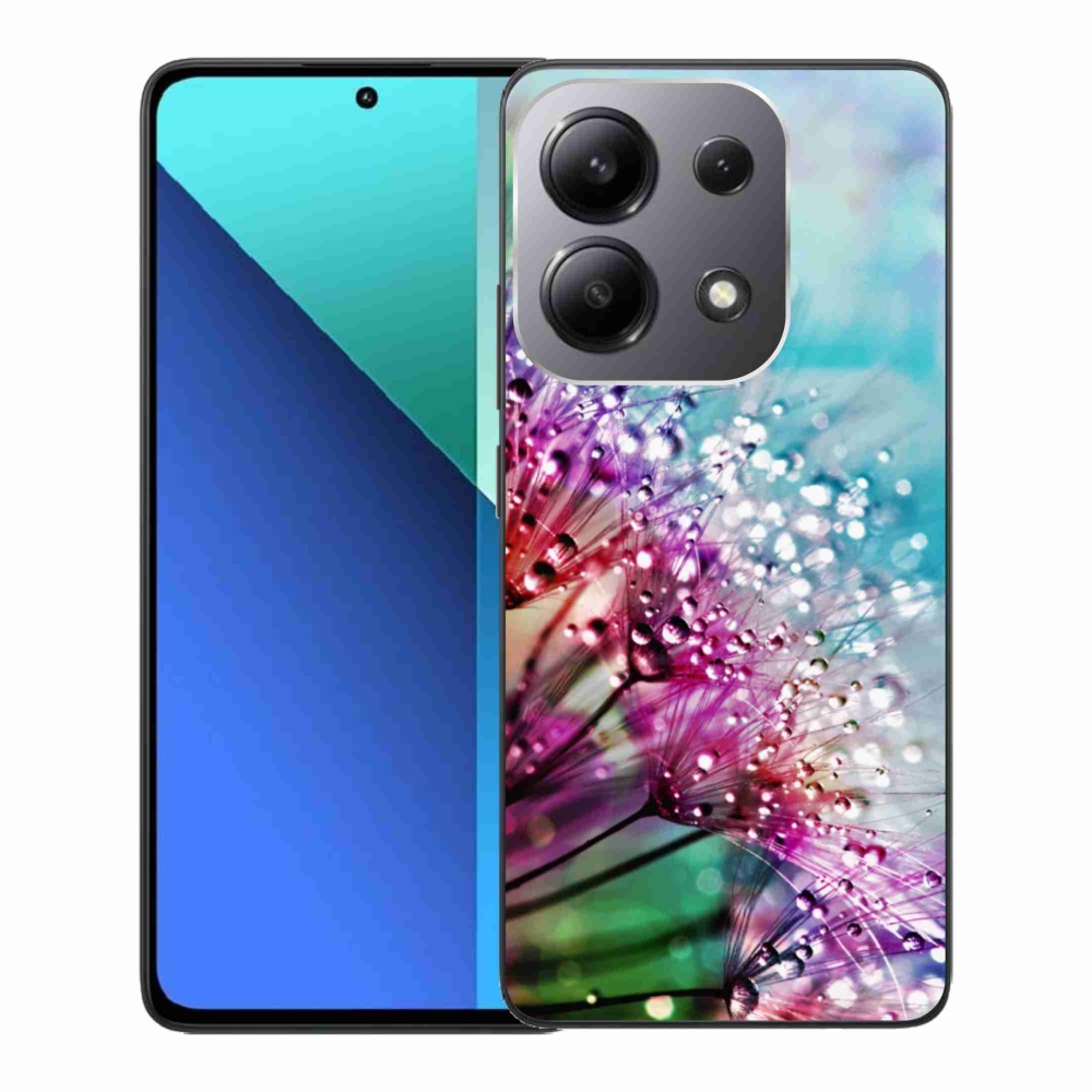 Gelový kryt mmCase na Xiaomi Redmi Note 13 - barevné květy