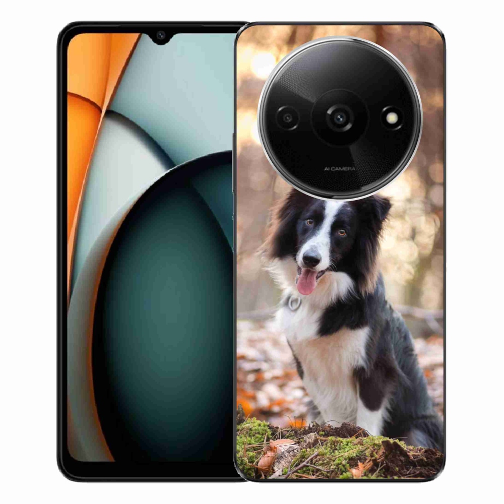 Gelový obal mmCase na Xiaomi Redmi A3 - border kolie 1