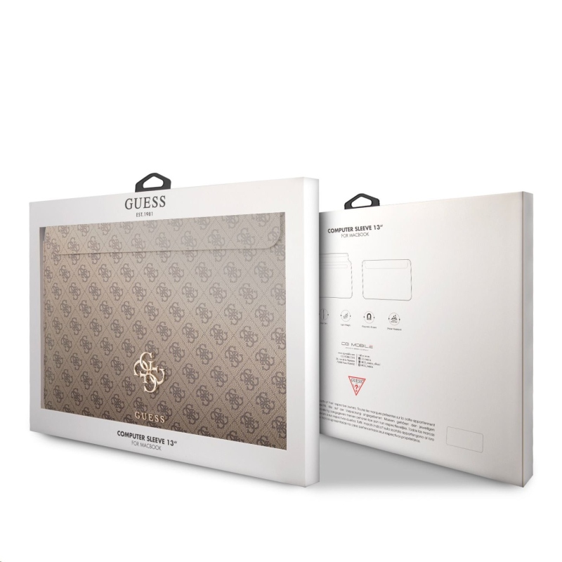 Guess PU 4G Metal Logo Computer Sleeve 13