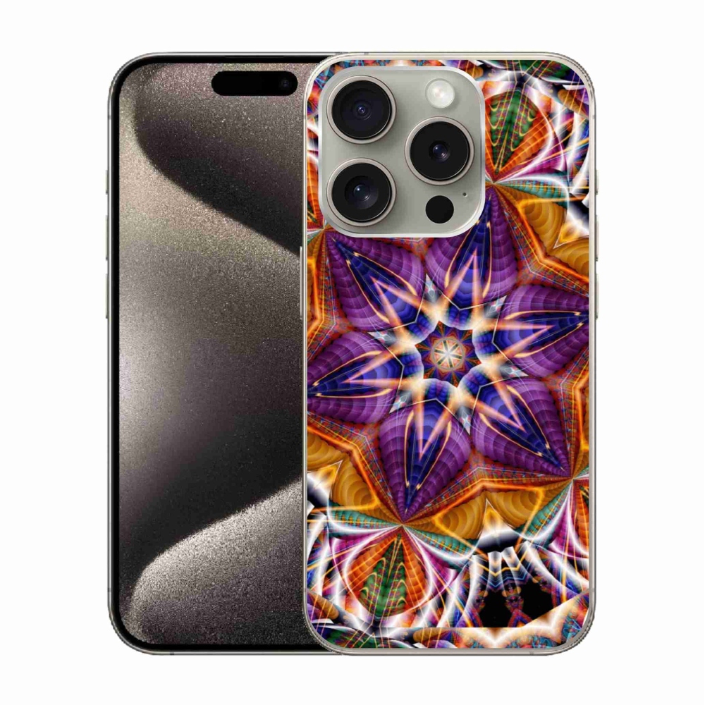 Gelový kryt mmCase na iPhone 15 Pro - abstrakt 6