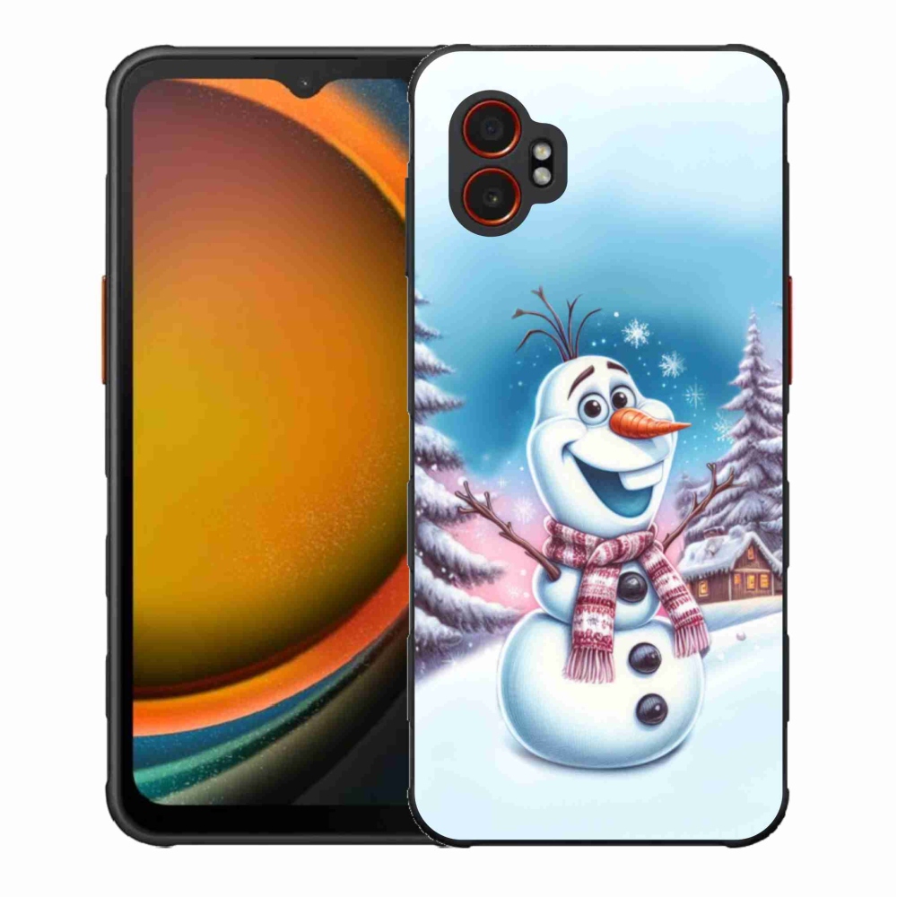 Gelový kryt mmCase na Samsung Galaxy Xcover 7 Pro - ledové království