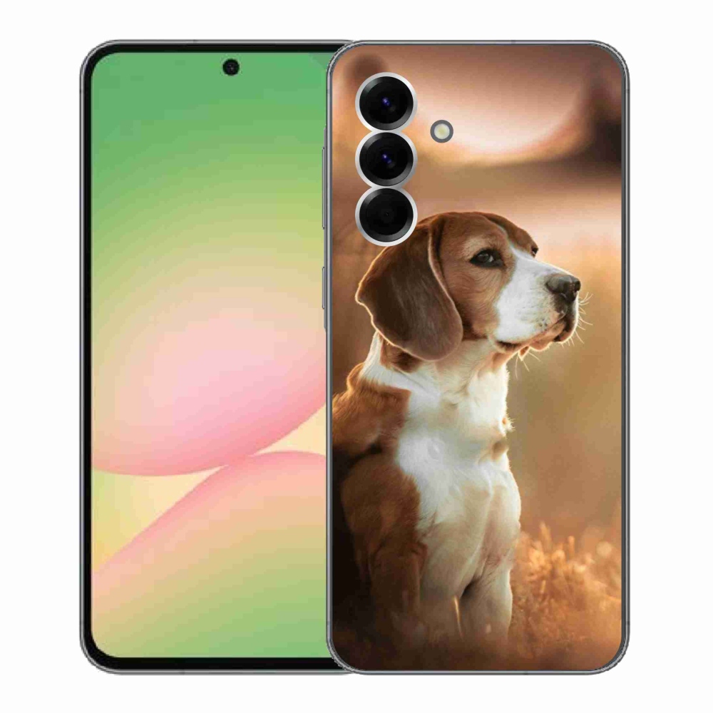 Gelový kryt mmCase na Samsung Galaxy A56 5G - bígl