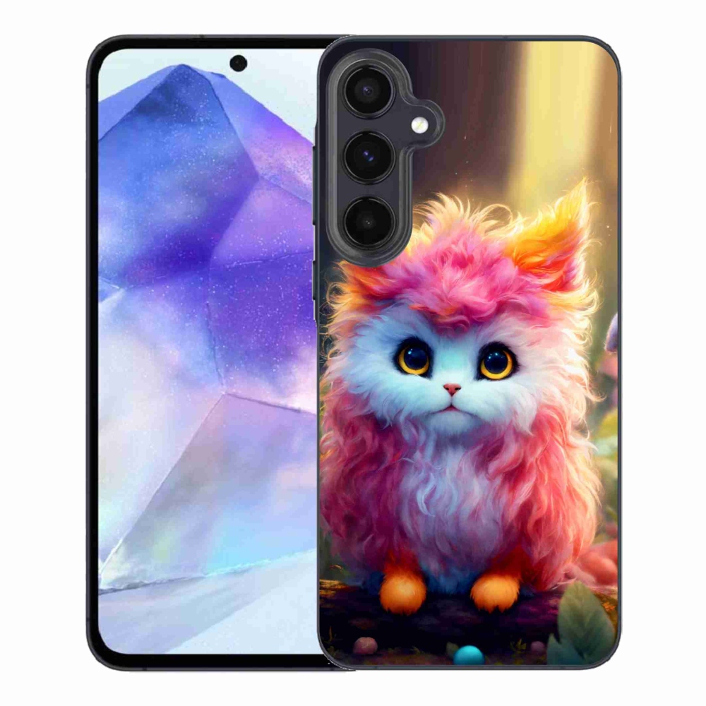 Gelový kryt mmCase na Samsung Galaxy A55 5G - roztomilé kotě 5