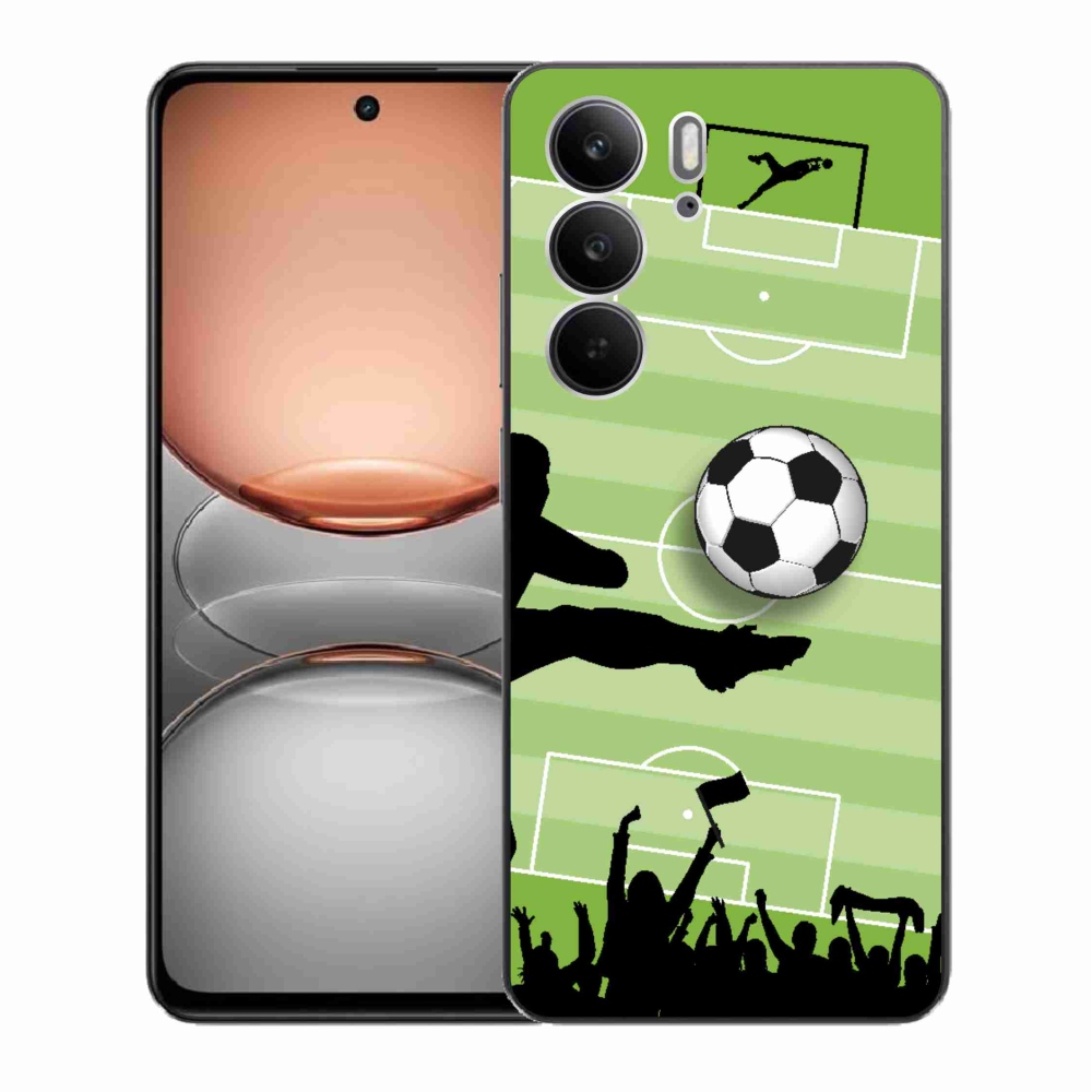 Gelový kryt mmCase na Realme C75 - fotbal 3