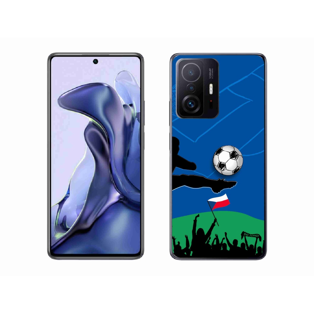 Gelový kryt mmCase na Xiaomi 11T - fanoušci fotbalu