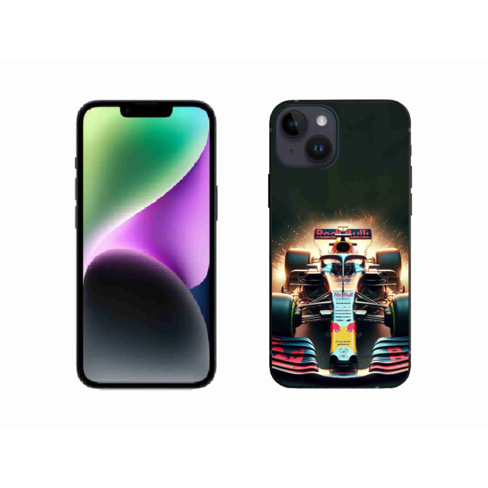 Gelový kryt mmCase na iPhone 14 - formule 3