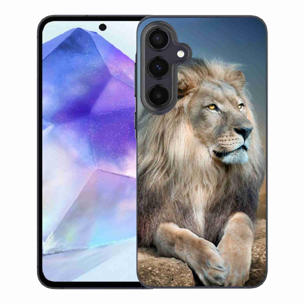 Gelový obal mmCase na Samsung Galaxy A55 5G - lev 1