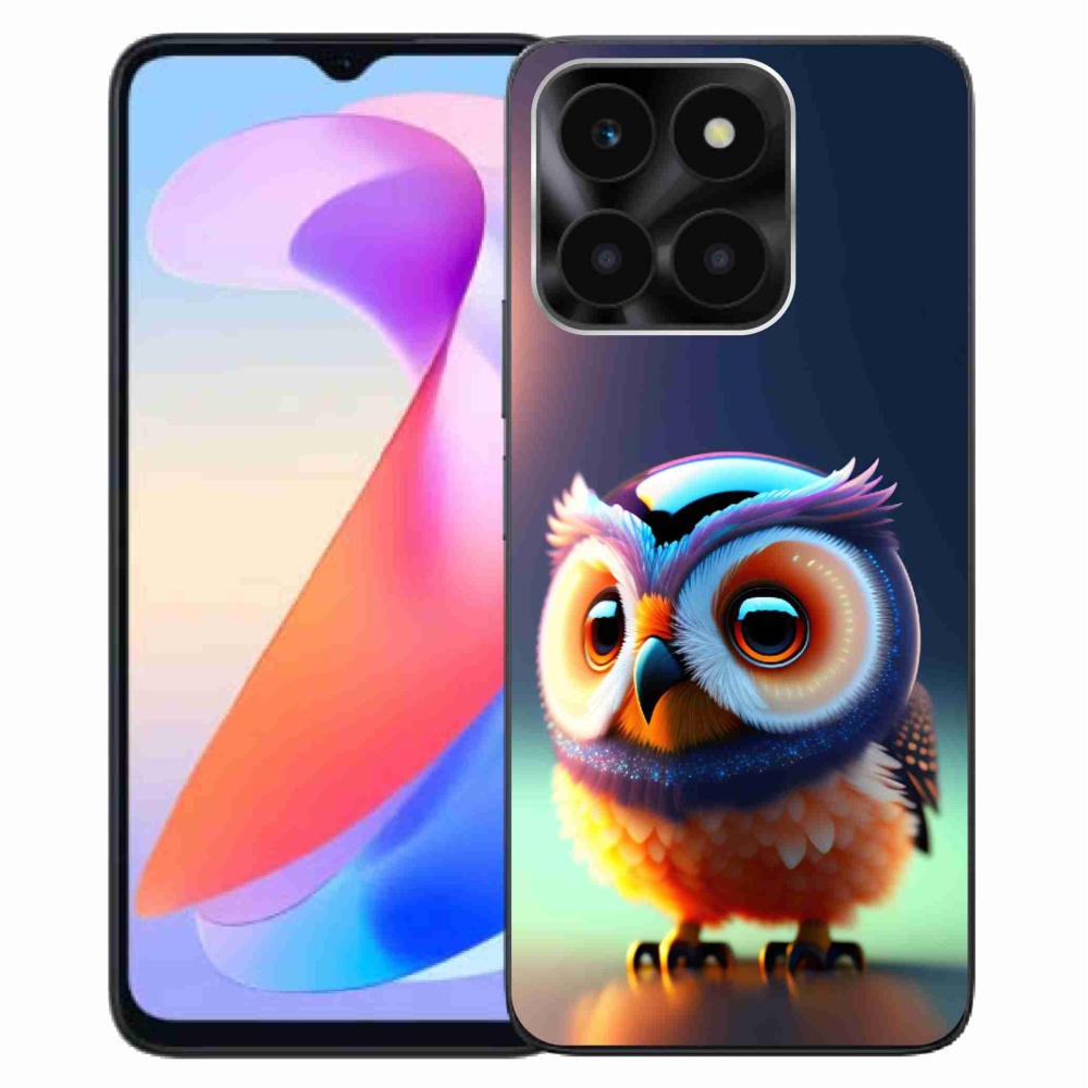 Gelový kryt mmCase na Honor X6a - sovička