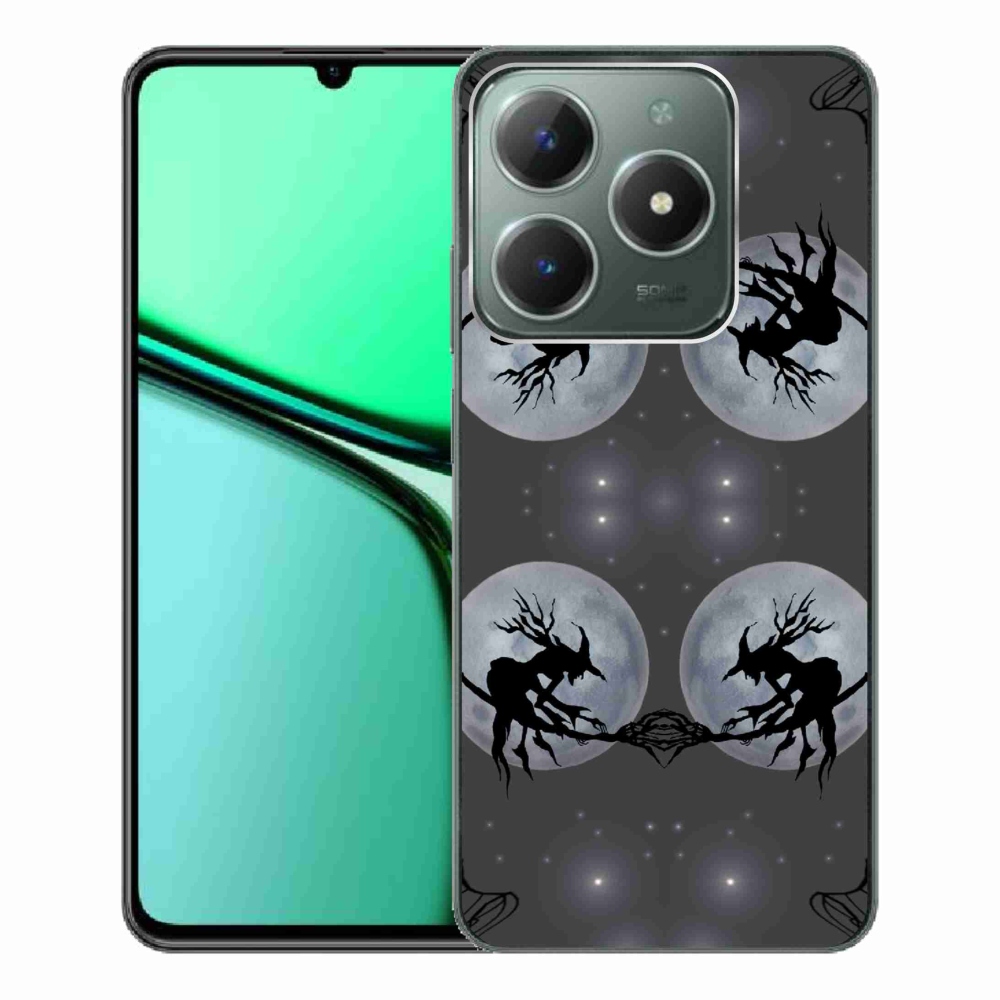 Gelový kryt mmCase na Realme C61 - abstraktní motiv 3