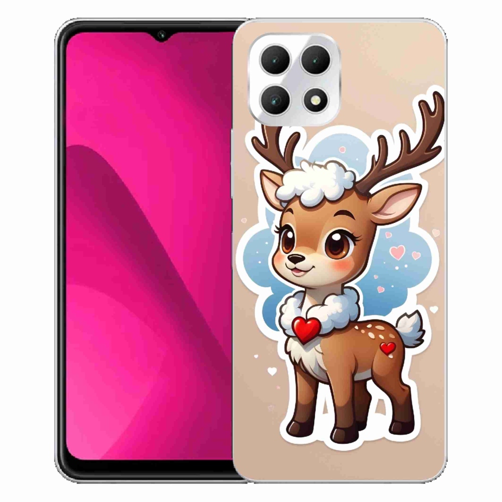 Gelový kryt mmCase na T-Mobile T Phone 2 - kreslený sob