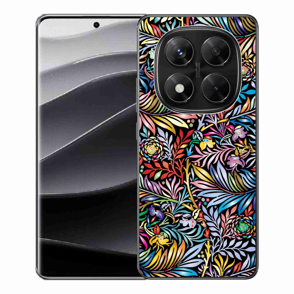 Gelový kryt mmCase na Xiaomi Redmi Note 14 Pro 5G/Poco X7 5G - květiny 5