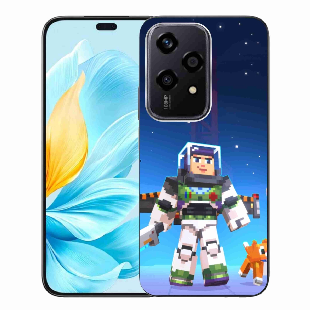 Gelový kryt mmCase na Honor 200 Lite 5G - minecraft 2