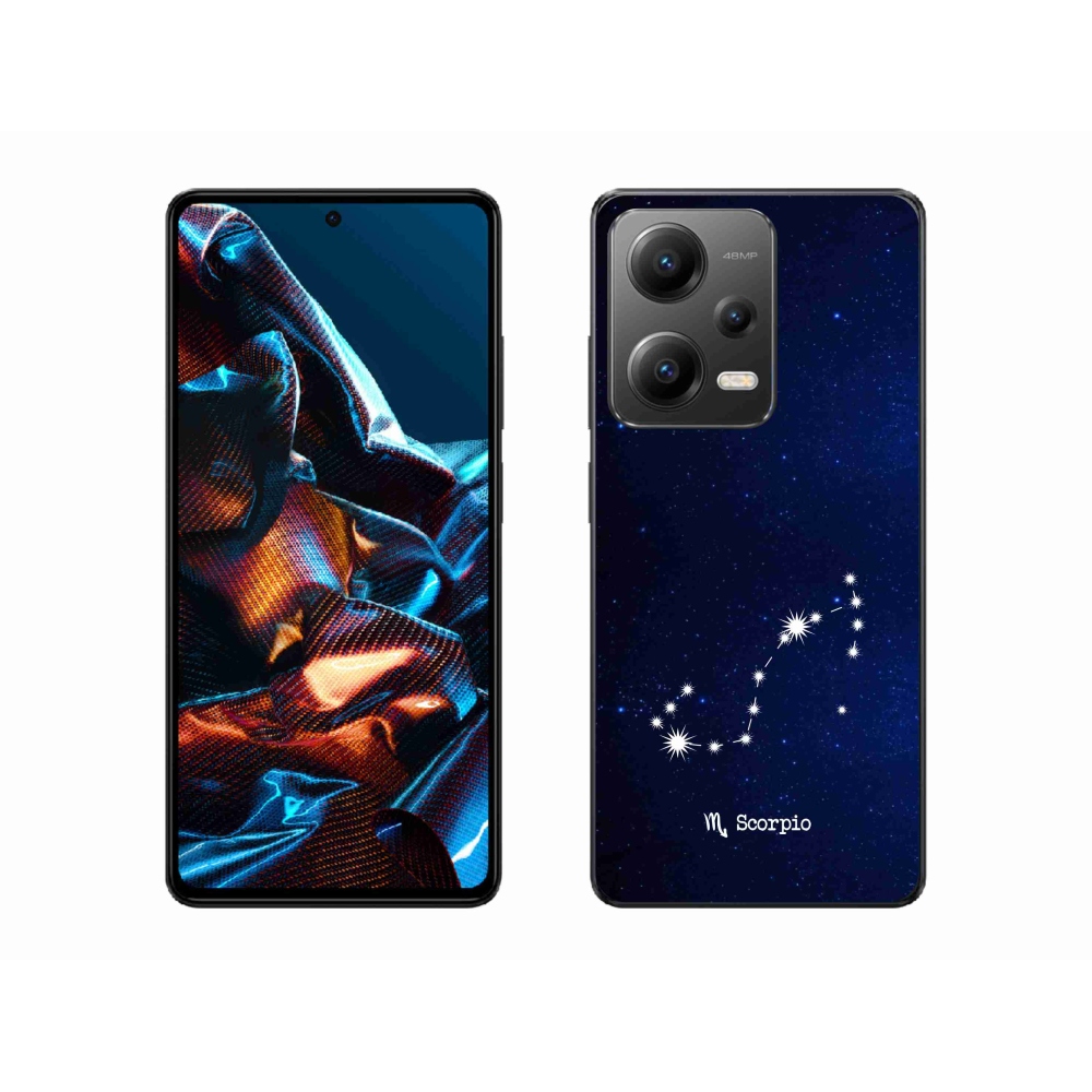 Gelový kryt mmCase na Xiaomi Redmi Note 12 Pro 5G - souhvězdí Štíra