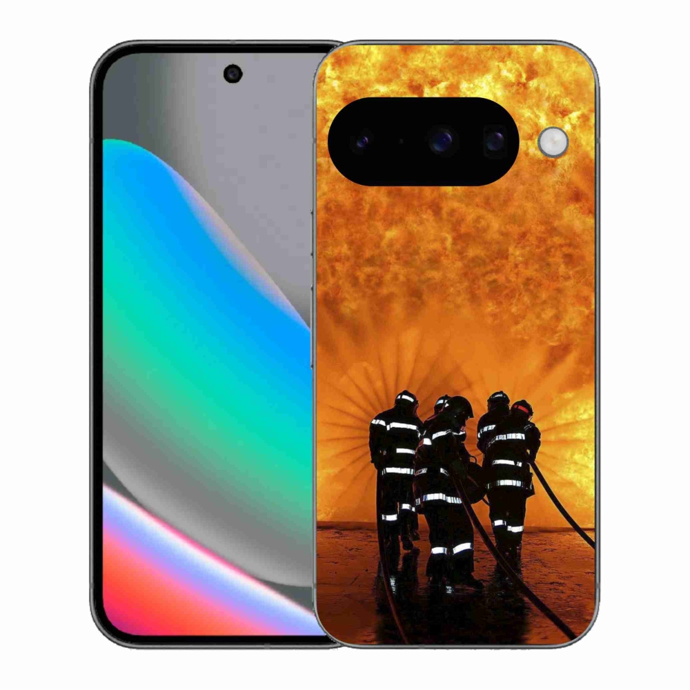 Gelový kryt mmCase na Google Pixel 10 - požár