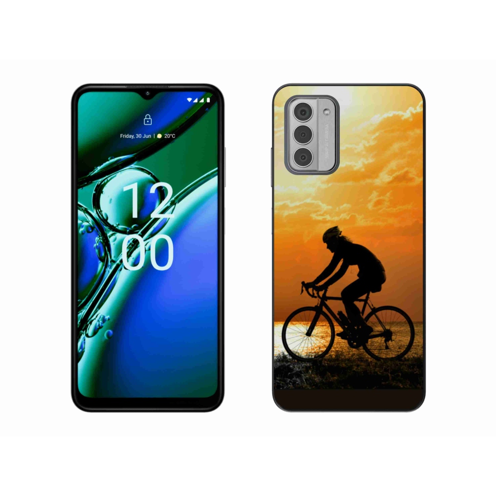 Gelový kryt mmCase na Nokia G42 - cyklovýlet