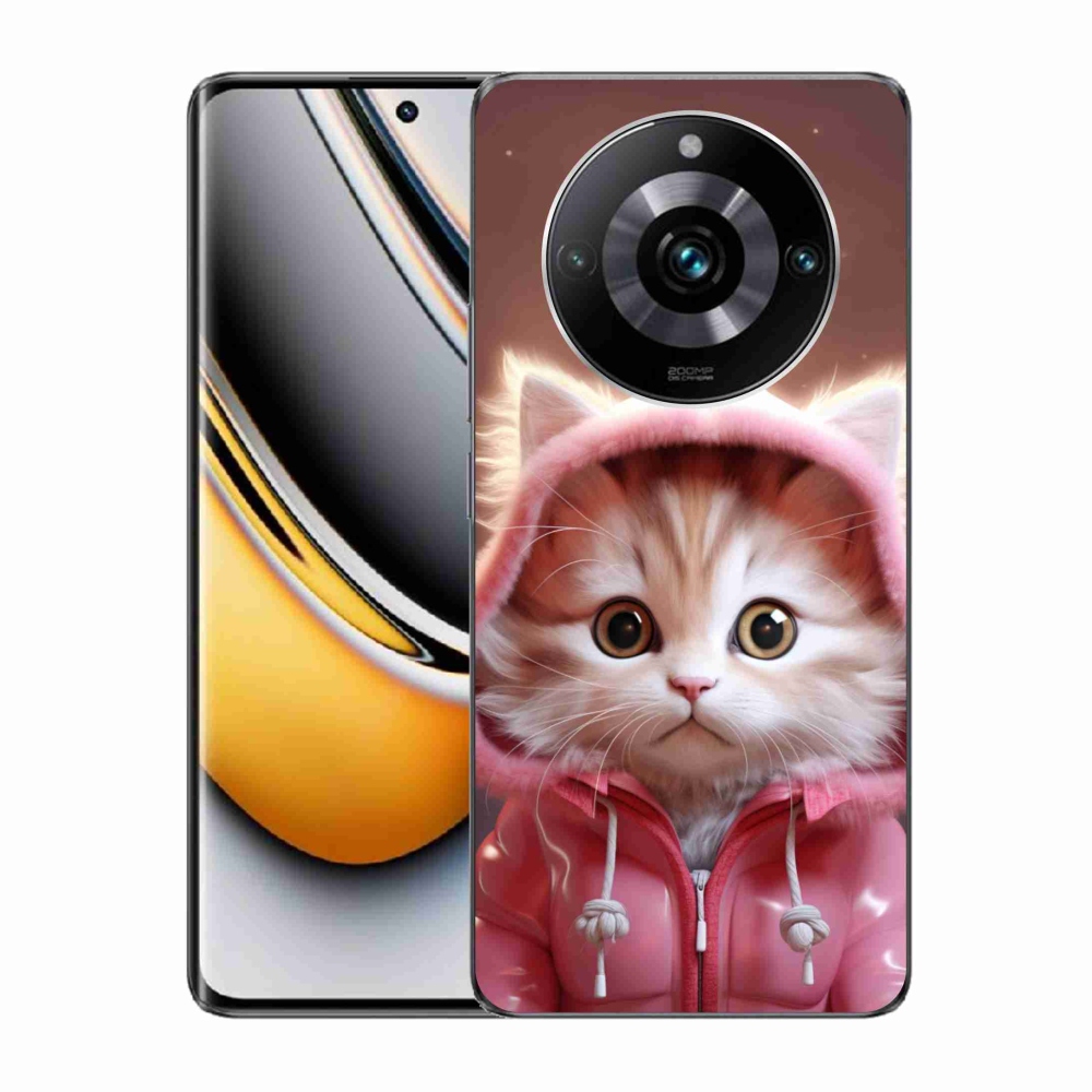Gelový kryt mmCase na Realme 11 Pro/11 Pro+ - roztomilé kotě 3