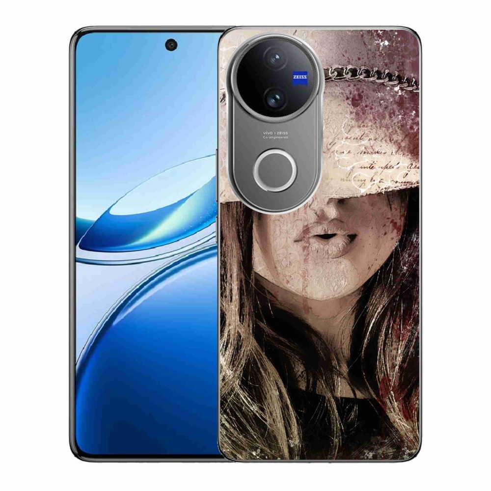 Gelový kryt mmCase na Vivo V50 5G - dívka