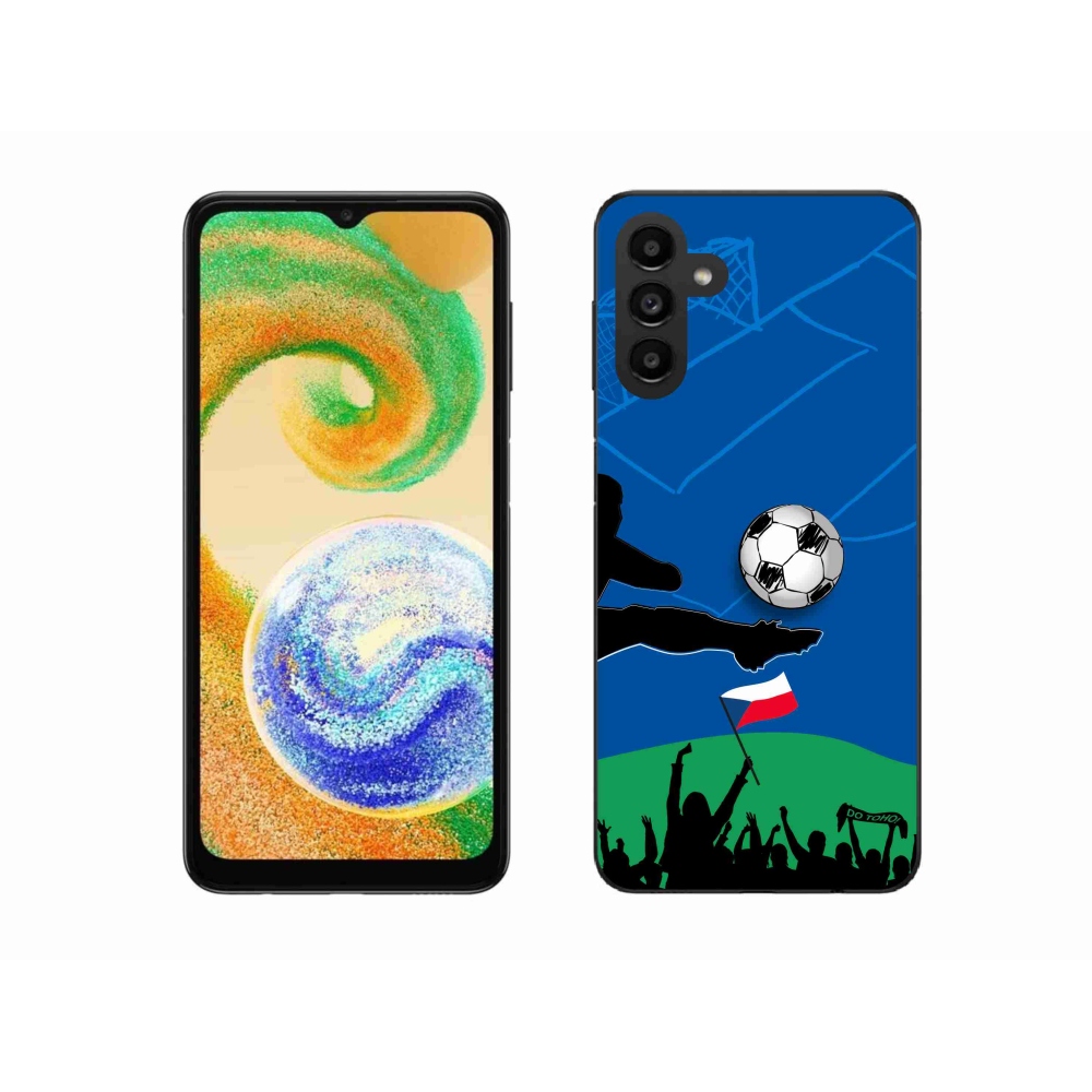 Gelový kryt mmCase na Samsung Galaxy A04s (164.7x76.7x9.1mm) - fanoušci fotbalu