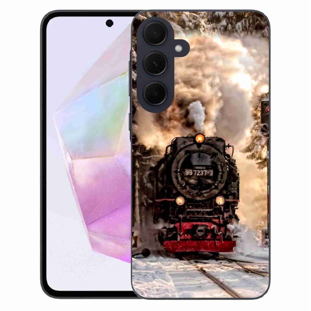 Gelový kryt mmCase na Samsung Galaxy A35 5G - vlak