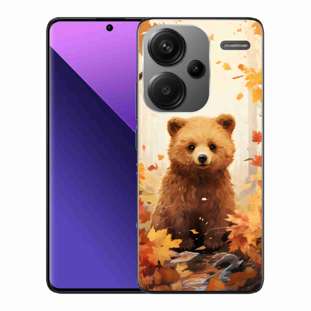 Gelový kryt mmCase na Xiaomi Redmi Note 13 Pro+ 5G - medvěd v lese