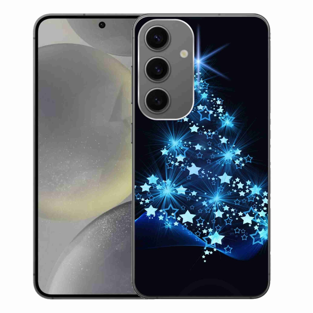 Gelový kryt mmCase na Samsung Galaxy S24+ - vánoční stromek