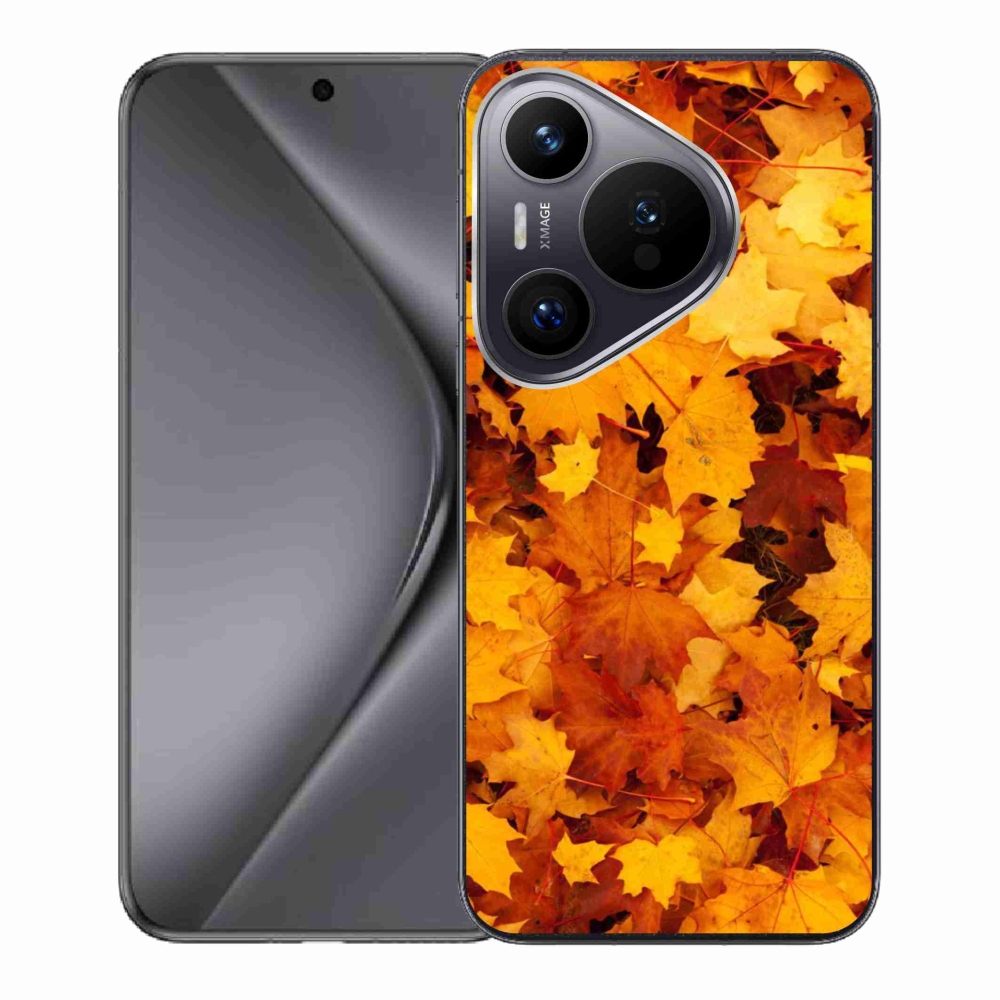 Gelový kryt mmCase na Huawei Pura 70 - javorové listy