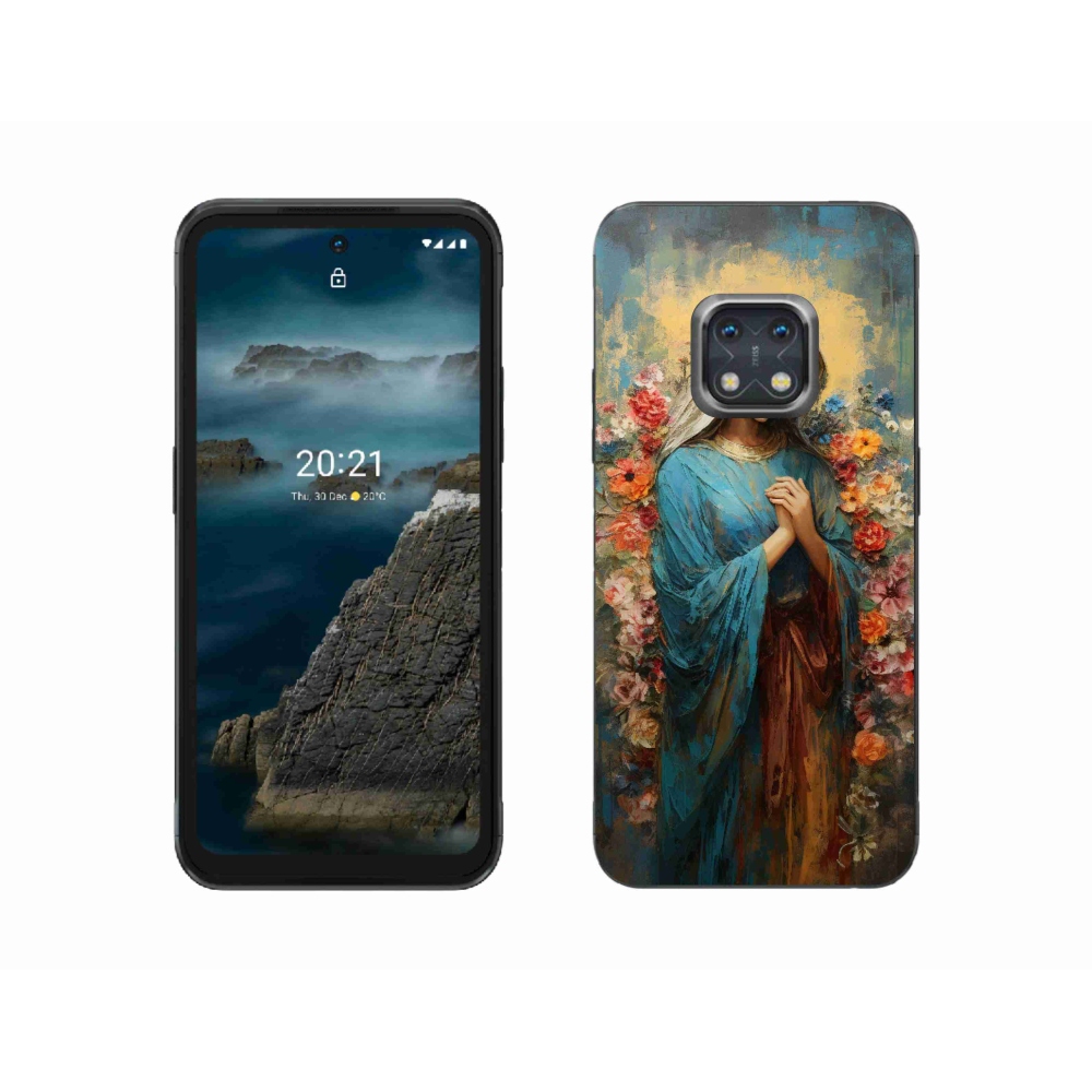 Gelový kryt mmCase na Nokia XR20 - svatá žena