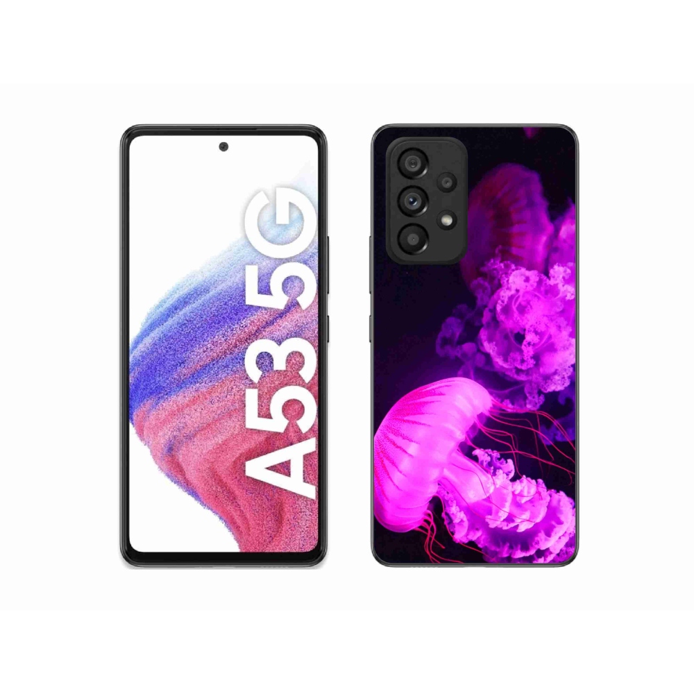 Gelový kryt mmCase na Samsung Galaxy A53 5G - medúza 1