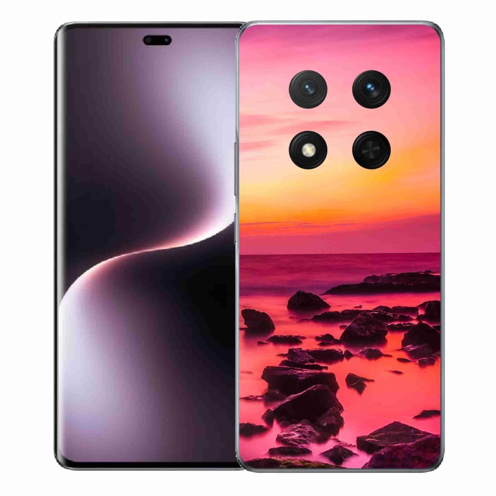 Gelový kryt mmCase na Honor Magic 7 Lite 5G - moře a záře