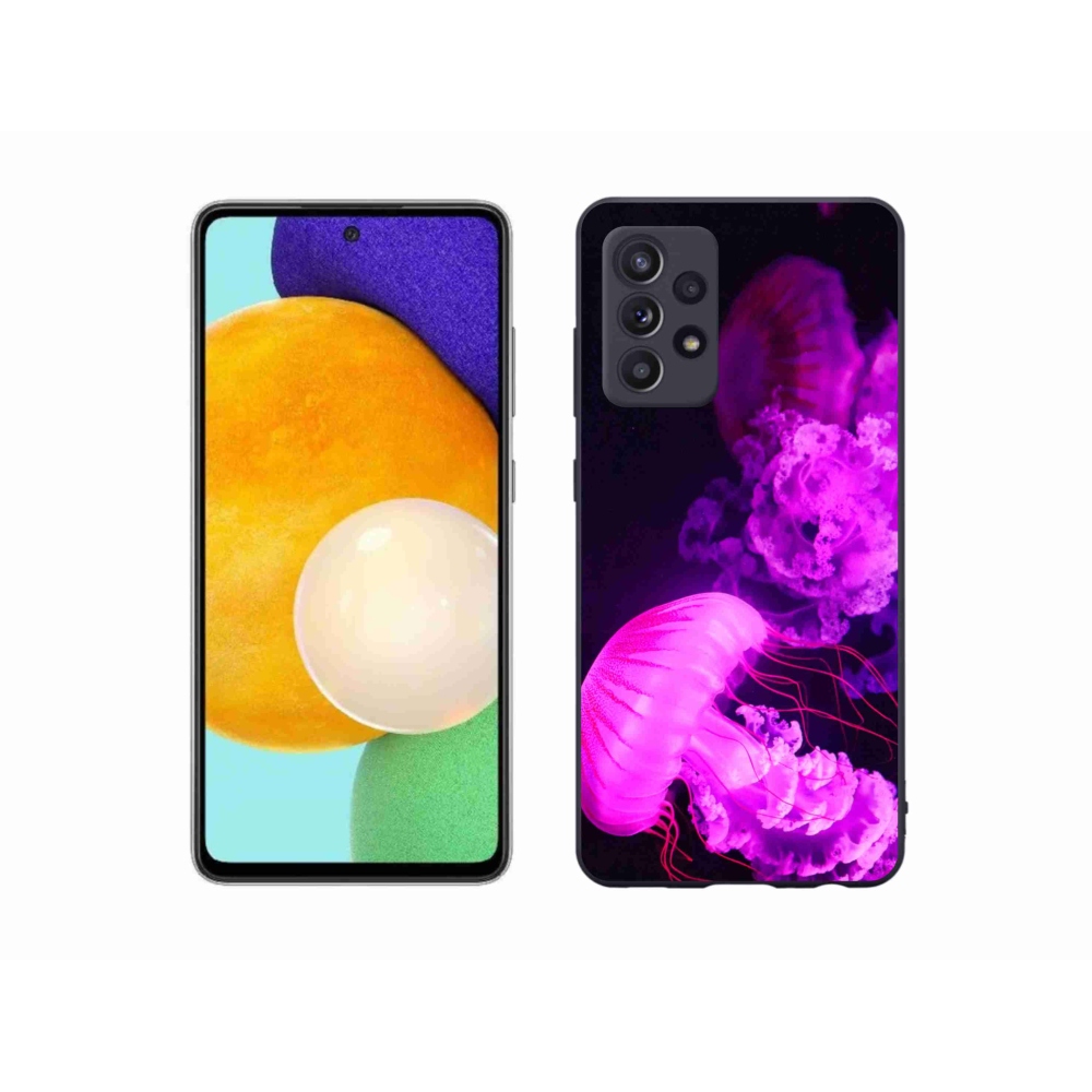 Gelový kryt mmCase na Samsung Galaxy A52/A52 5G - medúza 1