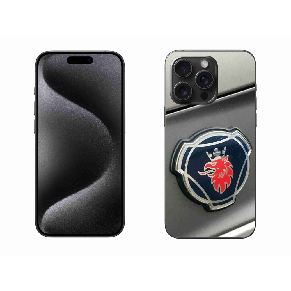 Gelový kryt mmCase na iPhone 15 Pro Max - znak 2
