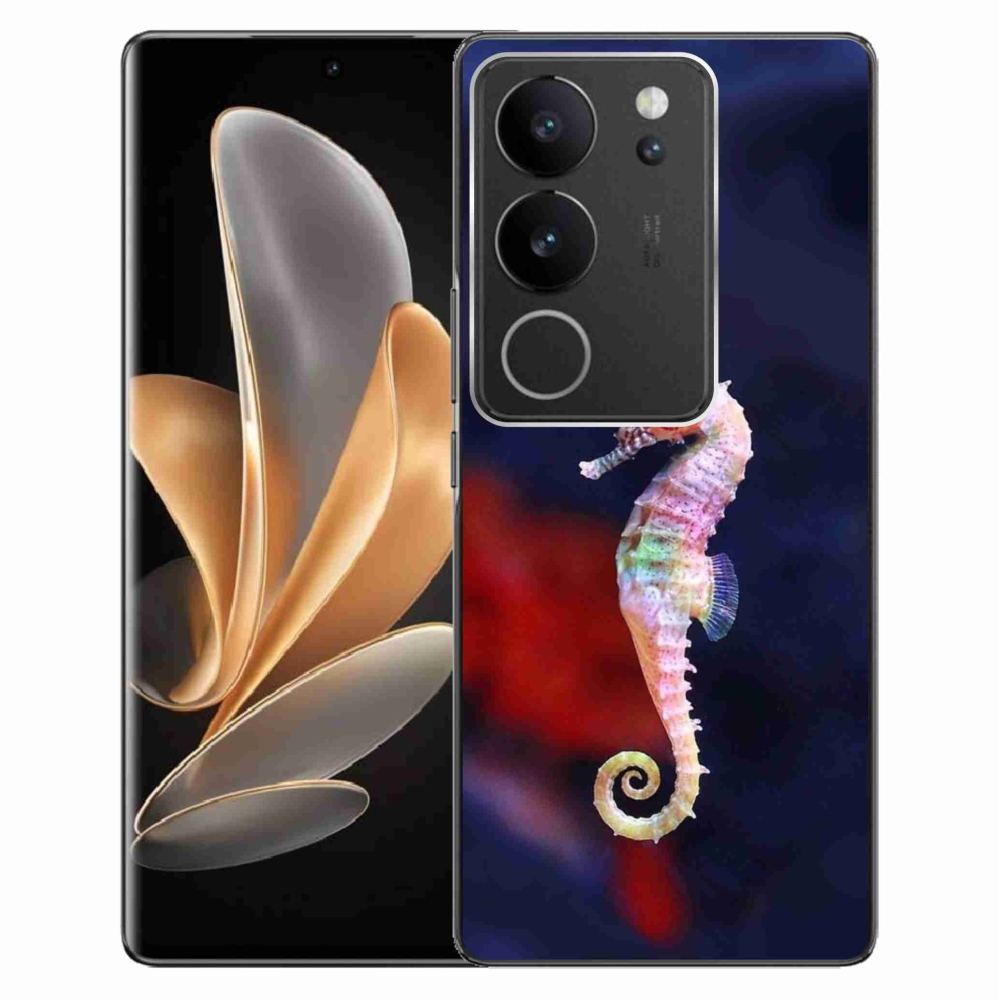 Gelový kryt mmCase na Vivo V29 5G - mořský koník