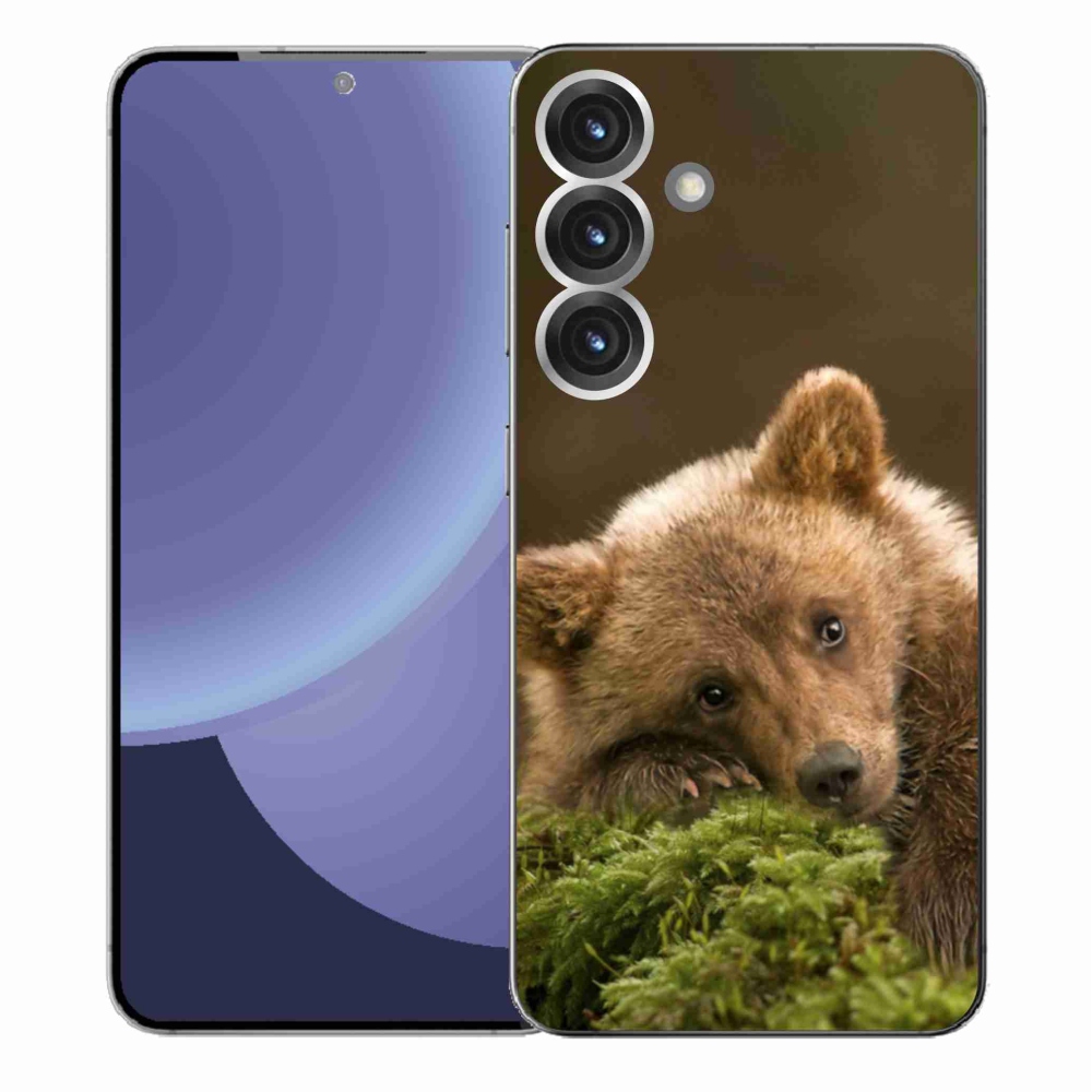 Gelový kryt mmCase na Samsung Galaxy S25+ - medvěd