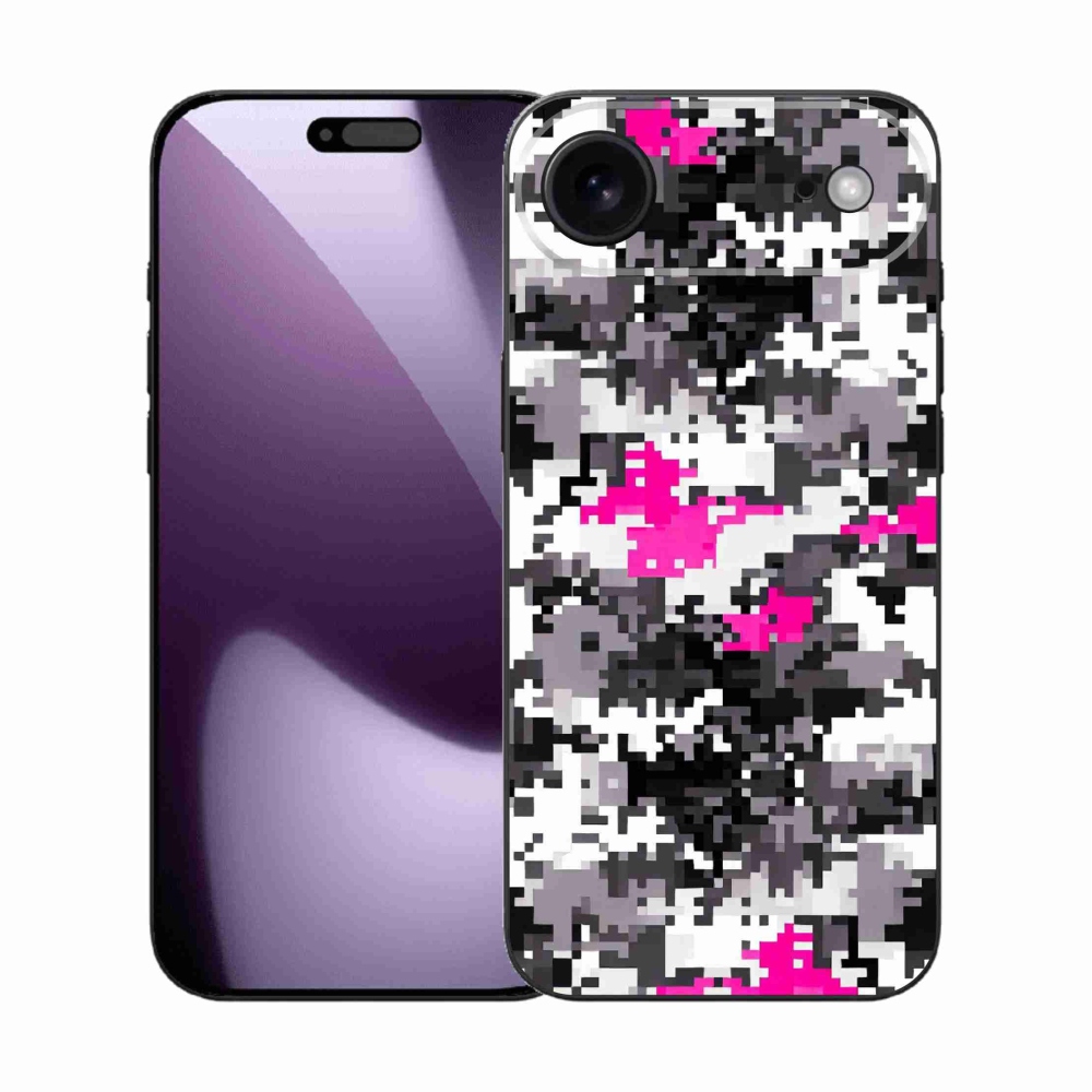 Gelový kryt mmCase na iPhone 17 Air - maskáčový vzor 4