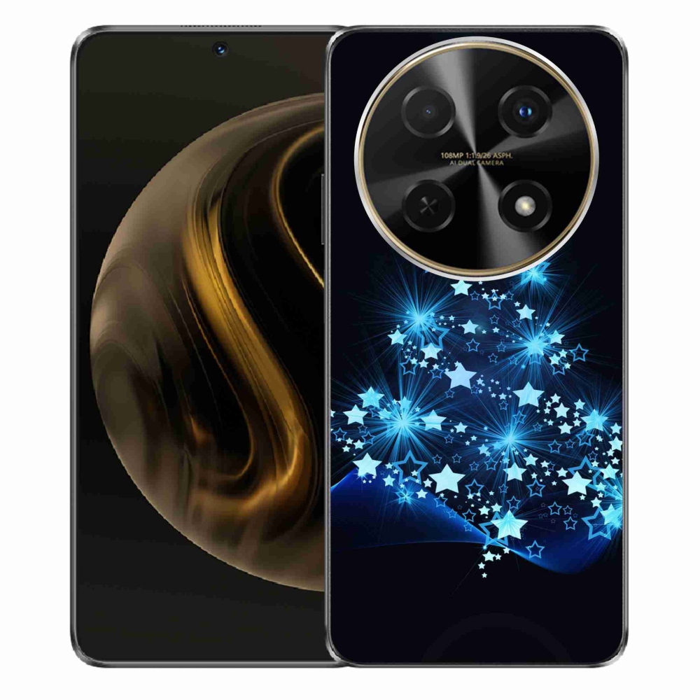 Gelový kryt mmCase na Huawei Nova 12i - vánoční stromek