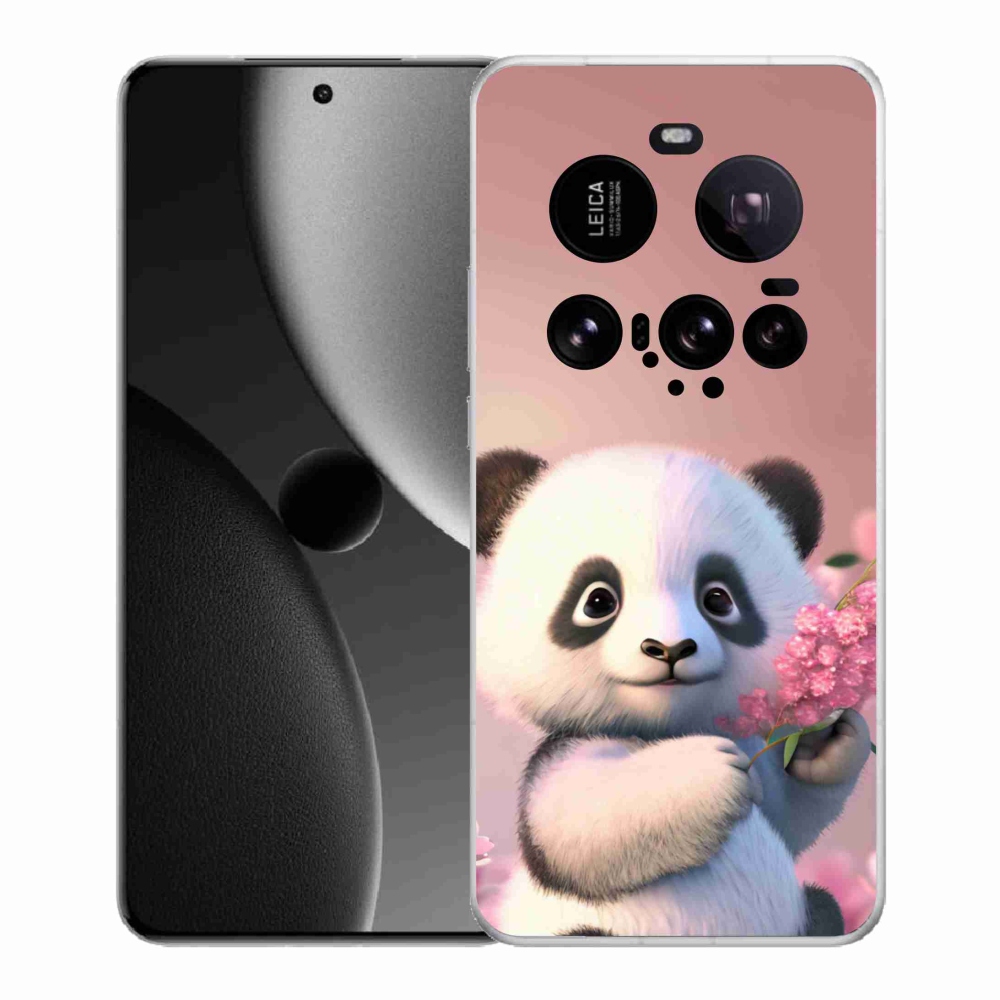 Gelový kryt mmCase na Xiaomi 15 Ultra - roztomilá panda